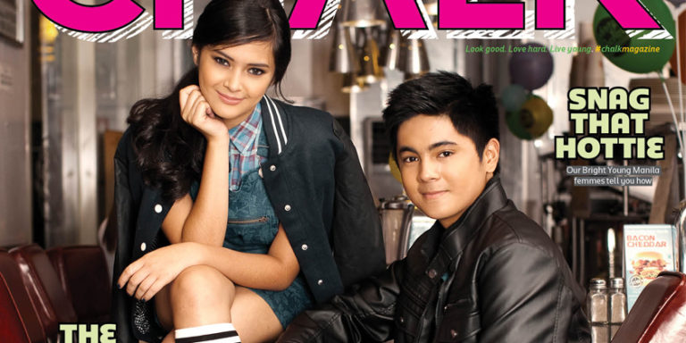 BUM Brand Ambassadors Miguel Tanfelix, Bianca Umali Graces Chalk Magazine Cover