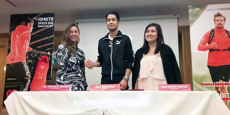 Aljur Abrenica Partners With Puma Philippines