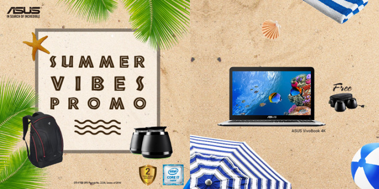 ASUS Heats Up the Season with the “Summer Vibes Promo”