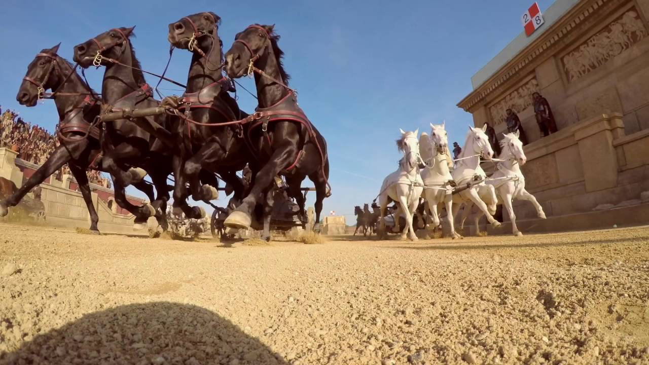 How Long Is The Chariot Race In Ben Hur