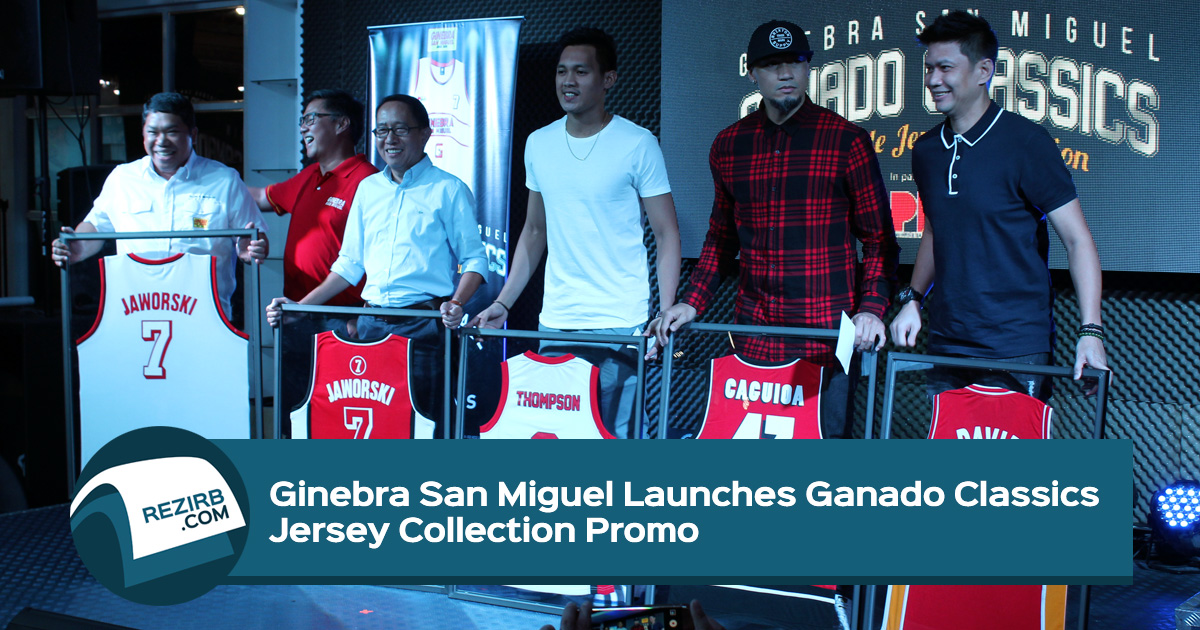 GINEBRA SAN MIGUEL LAUNCHES GANADO CLASSICS JERSEY COLLECTION