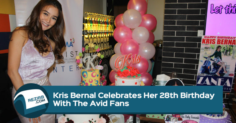 Kris Bernal Celebrates Her 28th Birthday With The Avid Fans