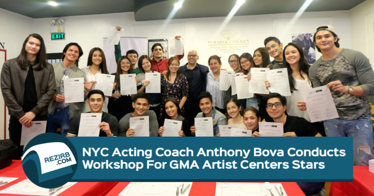 NYC Acting Coach Anthony Bova Conducts Workshop For GMA Artist Centers Stars