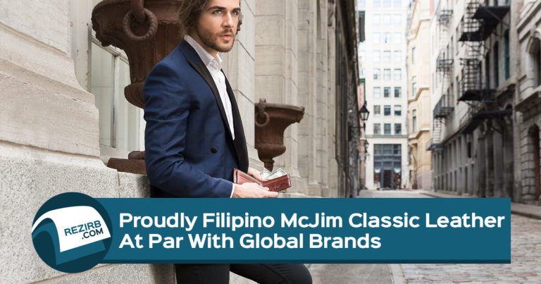 Proudly Filipino McJim Classic Leather At Par With Global Brands