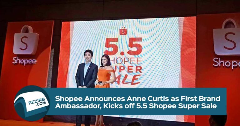 Shopee Announces Anne Curtis as First Brand Ambassador, Kicks off 5.5 Shopee Super Sale