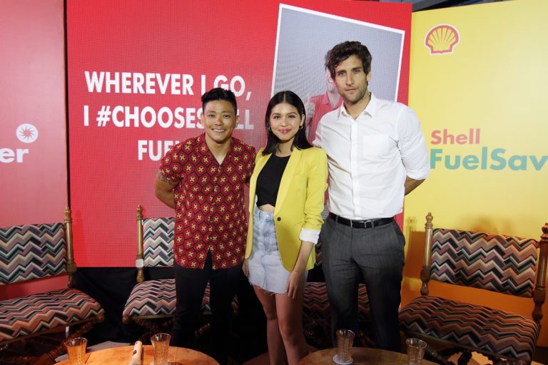 Meet the newest faces of Shell: Maine Mendoza, Drew Arellano, and Nico Bolzico