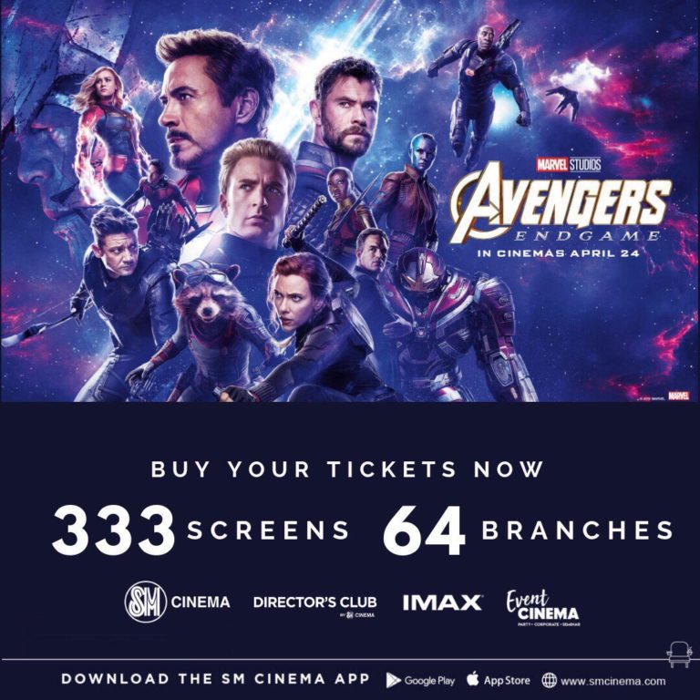 SM Cinema opens 333 screens across 64 branches nationwide for Avengers: Endgame!