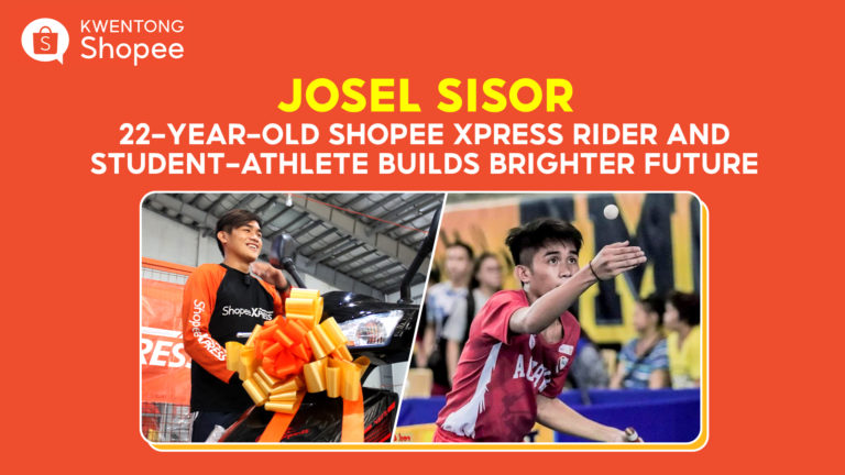 This 22-Year-Old Shopee Xpress Rider and Student-Athlete Builds a Brighter Future Through Diskarte and Discipline