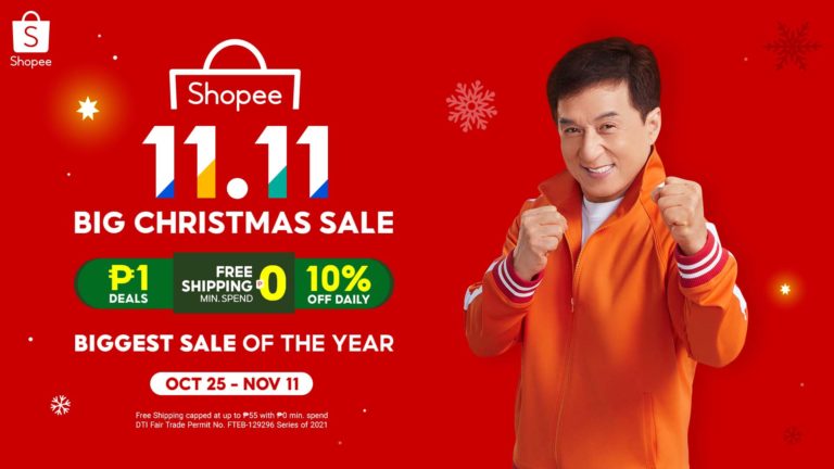 Shopee Launches 11.11 Big Christmas Sale, its Biggest Sale of the Year, with Unbeatable deals and Nonstop Fun