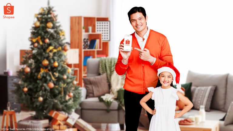 Shopee Brand Ambassadors Dingdong and Zia Dantes Share What’s On Their Wishlist This Christmas