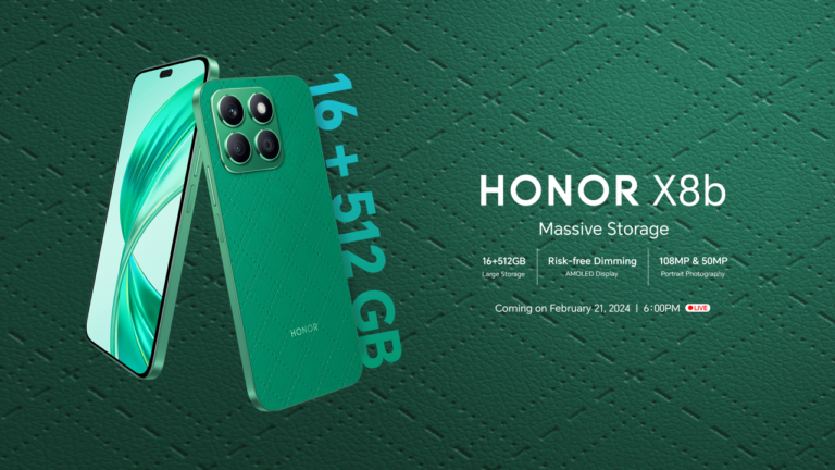 HONOR X8b with Massive Storage and Glamorous Design to arrive in PH on February 21 