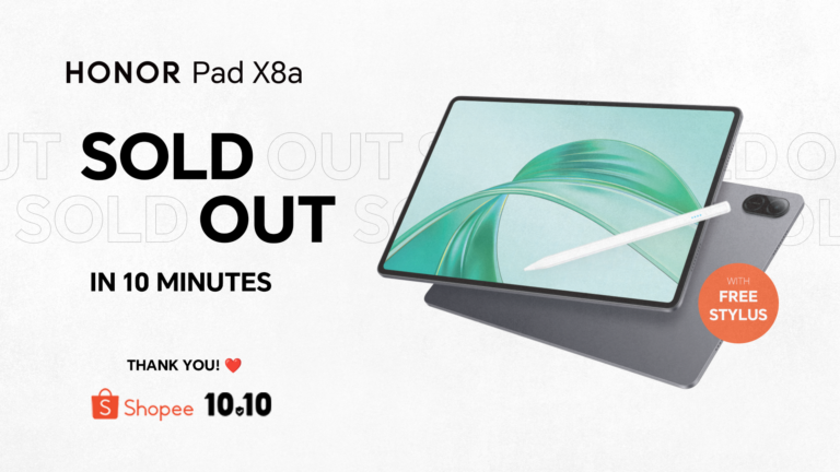 HONOR Pad X8a with FREE Stylus Pen is SOLD OUT in Just 10 minutes!